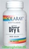 Dry E Vitamin 134 mg med Selen Solaray